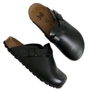Joe N Joyce Amsterdam Clogs Comfort Cork Slippers Black Women’s EU 38 US 7 NEW